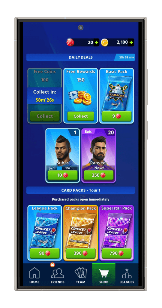 Cricket League MOD APK 4