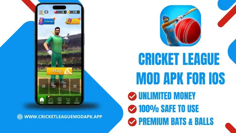 Cricket League MOD APK For iOS Featured image